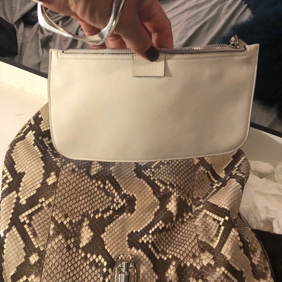 Authentic GUCCI Python Purse - Picture 2 of 7
